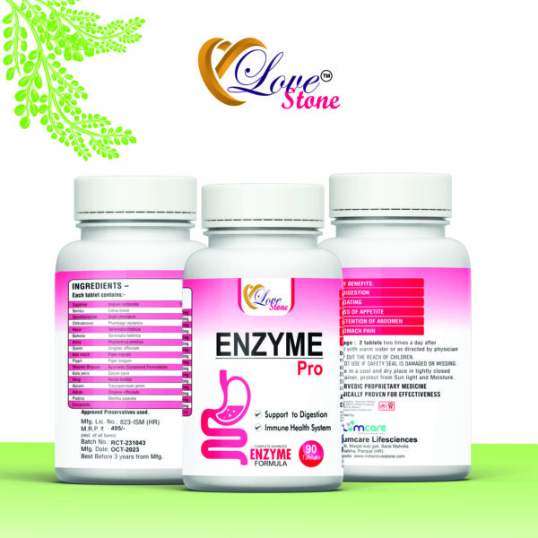 Love Stone Enzyme Enhances Stamina, Energy, and Power | Supports Healthy